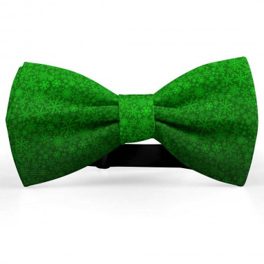  Papion personalizat, verde,  tematic Craciun model stelute de gheata
